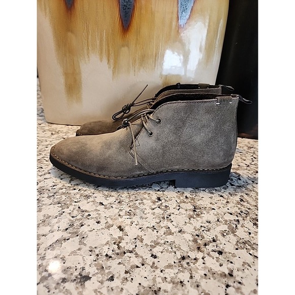 Polo Ralph Lauren Talan Chukka Boot Defender Green Men\'s Shoes Brand New Size 12 Amazon.com | Polo Ralph Lauren Talan Suede Chukka Boot Green  main image 4